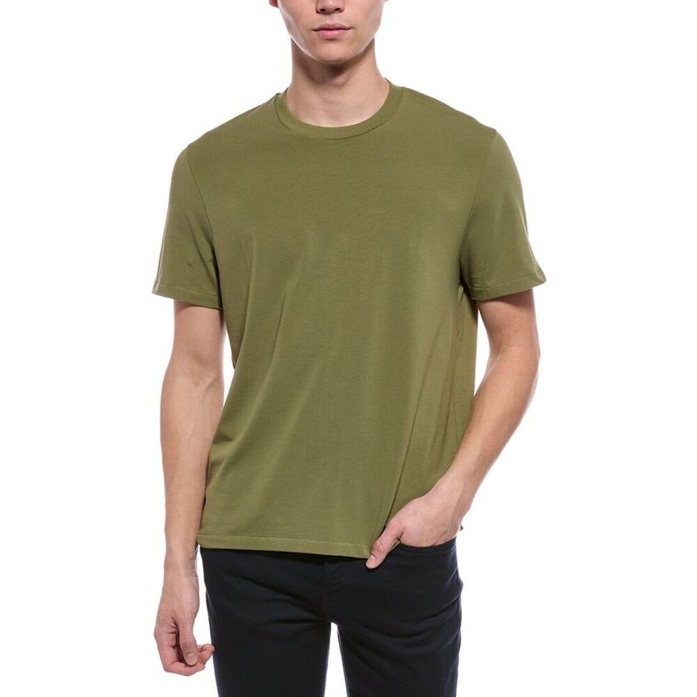 7 For All Mankind Mens T-Shirt, Green